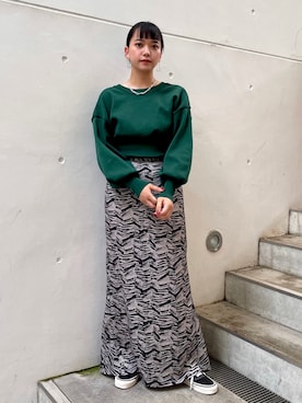 「ノミネ」｜RUKAさん（レディース・160cm）の秋コーディネート