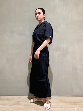 「LAROUTE」｜RUKAさん（レディース・160cm）の春コーディネート
