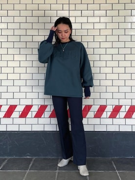 RUKAさん(レディース・160cm)の冬コーディネート