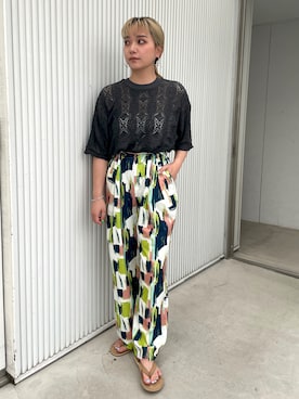 RUKAさん（レディース・160cm）の春コーディネート