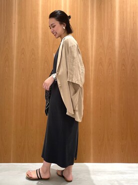 RUKAさん(レディース・160cm)の夏コーディネート