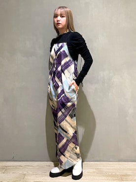 「ノミネ」｜RUKAさん（レディース・160cm）の冬コーディネート