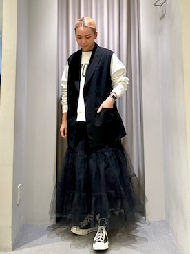 RUKAさん(レディース・160cm)の冬コーディネート