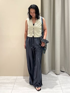 RUKAさん（レディース・160cm）の夏コーディネート