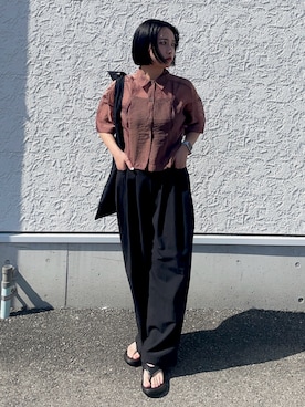 RUKAさん(レディース・160cm)の春コーディネート