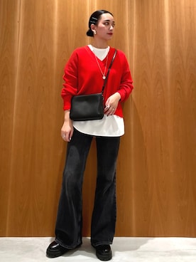 RUKAさん（レディース・160cm）の秋コーディネート