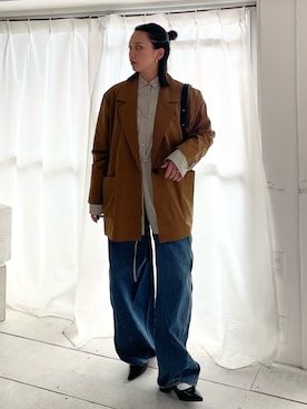 RUKAさん（レディース・160cm）の冬コーディネート