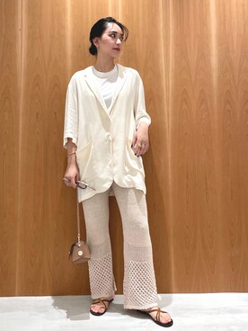 RUKAさん(レディース・160cm)の夏コーディネート