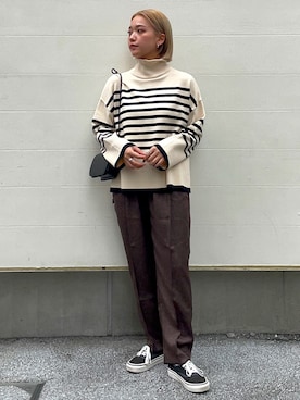 RUKAさん（レディース・160cm）の秋コーディネート