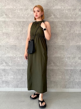 RUKAさん（レディース・160cm）の夏コーディネート