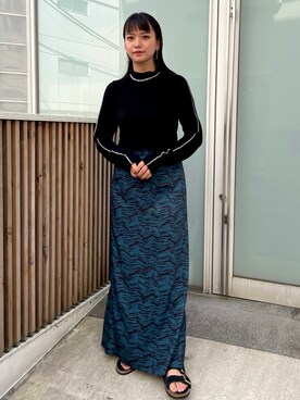「ノミネ」｜RUKAさん（レディース・160cm）の秋コーディネート