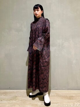 「LAROUTE」｜RUKAさん（レディース・160cm）の夏コーディネート