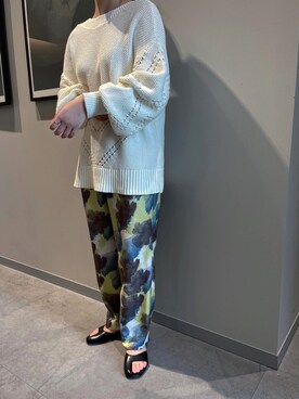 「LAROUTE」｜RUKAさん（レディース・160cm）の冬コーディネート