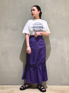 「ノミネ」｜RUKAさん（レディース・160cm）の春コーディネート