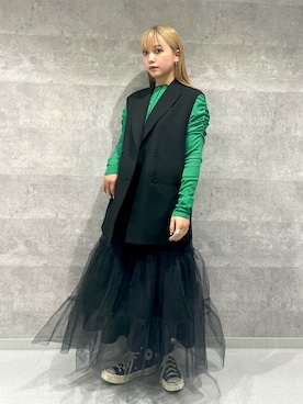 RUKAさん（レディース・160cm）の冬コーディネート