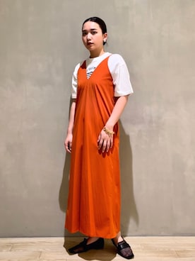 「LAROUTE」｜RUKAさん（レディース・160cm）の春コーディネート