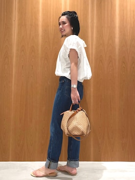 RUKAさん(レディース・160cm)の夏コーディネート