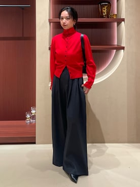 「NOMINE（ノミネ）のアイテム」を使った、RUKAさん（レディース・160cm）の秋コーディネート