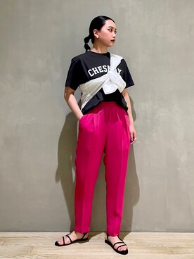 RUKAさん（レディース・160cm）の夏コーディネート