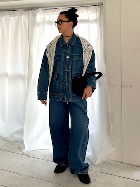 RUKAさん（レディース・160cm）の冬コーディネート