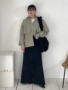 RUKAさん（レディース・160cm）の春コーディネート