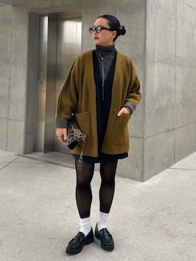 「アイテム（アクセサリー）」を使った、RUKAさん（レディース・160cm・20代）の秋コーディネート