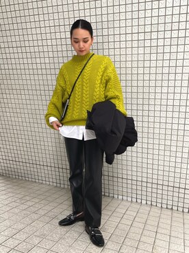 RUKAさん（レディース・160cm）の秋コーディネート