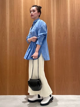 RUKAさん(レディース・160cm)の冬コーディネート