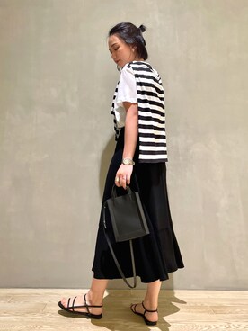 RUKAさん（レディース・160cm）の夏コーディネート