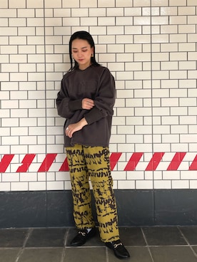 RUKAさん(レディース・160cm)の冬コーディネート