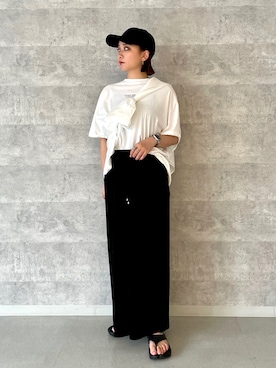 RUKAさん（レディース・160cm）の夏コーディネート