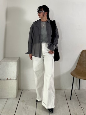 RUKAさん（レディース・160cm）の春コーディネート