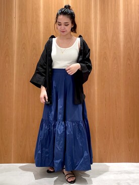 RUKAさん(レディース・160cm)の夏コーディネート