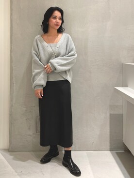 RUKAさん（レディース・160cm）の秋コーディネート