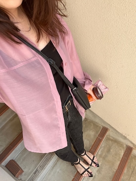 「テーパードデニム」｜jmsn_cさん（レディース・163cm）の夏コーディネート