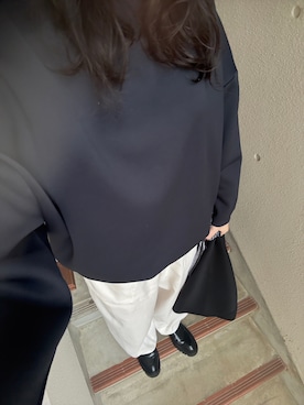 「アイテム（ローファー）」を使った、jmsn_cさん（レディース・163cm）の秋コーディネート