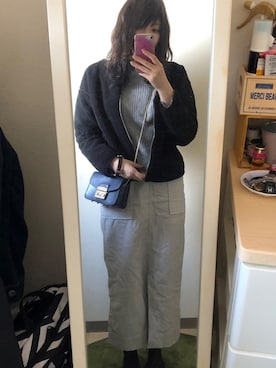 「スウェードスカート」｜jmsn_cさん（レディース・162cm）の春コーディネート