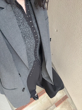 「アイテム（バレエシューズ）」を使った、jmsn_cさん（レディース・163cm）の秋コーディネート