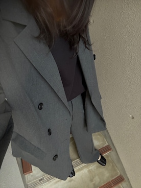 「アイテム（バレエシューズ）」を使った、jmsn_cさん（レディース・163cm）の秋コーディネート