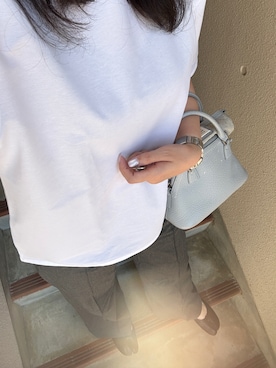 「アイテム（バレエシューズ）」を使った、jmsn_cさん（レディース・163cm）の夏コーディネート