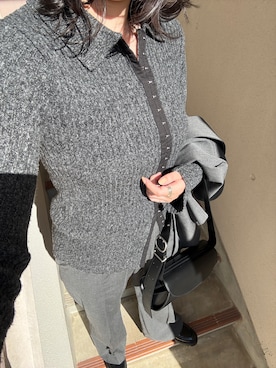 「アイテム（リング）」を使った、jmsn_cさん（レディース・163cm）の秋コーディネート