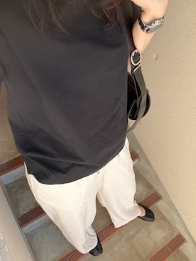 「アイテム（バレエシューズ）」を使った、jmsn_cさん（レディース・163cm）の秋コーディネート