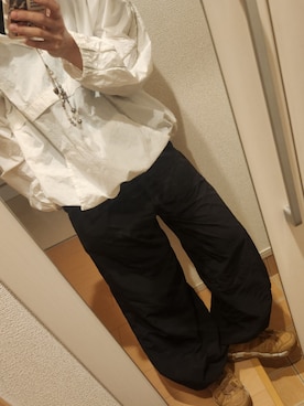 「apres jour mignon（アプレジュールミニョン）のアイテム（オールインワン・サロペット）」を使った、ari。さん（レディース・161cm）の春コーディネート