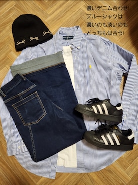 「Polo Ralph Lauren」｜ari。さん（レディース・161cm）の冬コーディネート