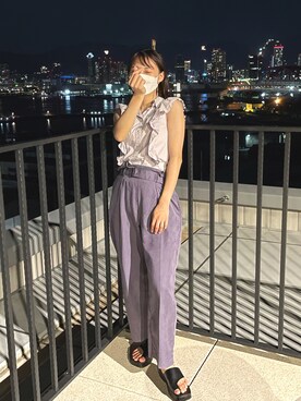 ほのずさん（レディース・158cm）の夏コーディネート