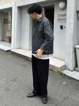 「WHIMSIC（ウィムジック）のアイテム」を使った、Usa  Kentoさん（メンズ・180cm）の秋コーディネート