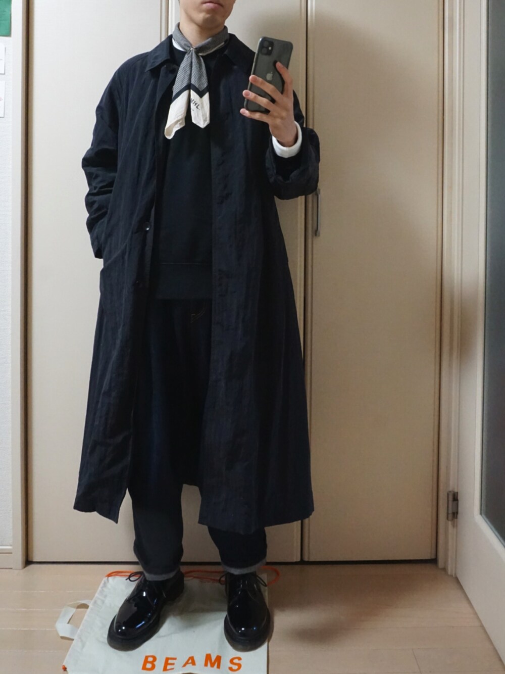 Steven Alan＞ NYLON TSR COAT-BOLD/コートを使ったメンズ人気