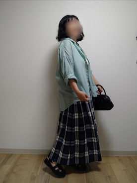 「ボストンバッグ」｜mochaさん（レディース・155cm）の夏コーディネート