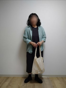 「USAコットン」｜mochaさん（レディース・155cm）の秋コーディネート