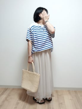 mochaさん（レディース・155cm）の夏コーディネート